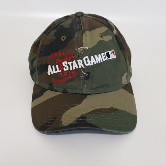 Cleveland Indians New Era  All Star Game 2019 ASG Camo Hat Cap 9Twenty - Picture 1 of 12